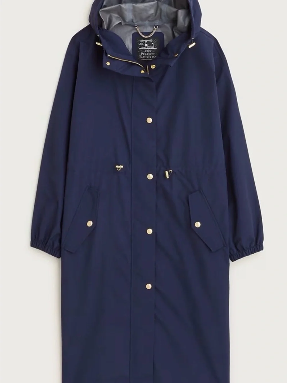 J.Crew Women’s Navy Perfect Raincoat Trench